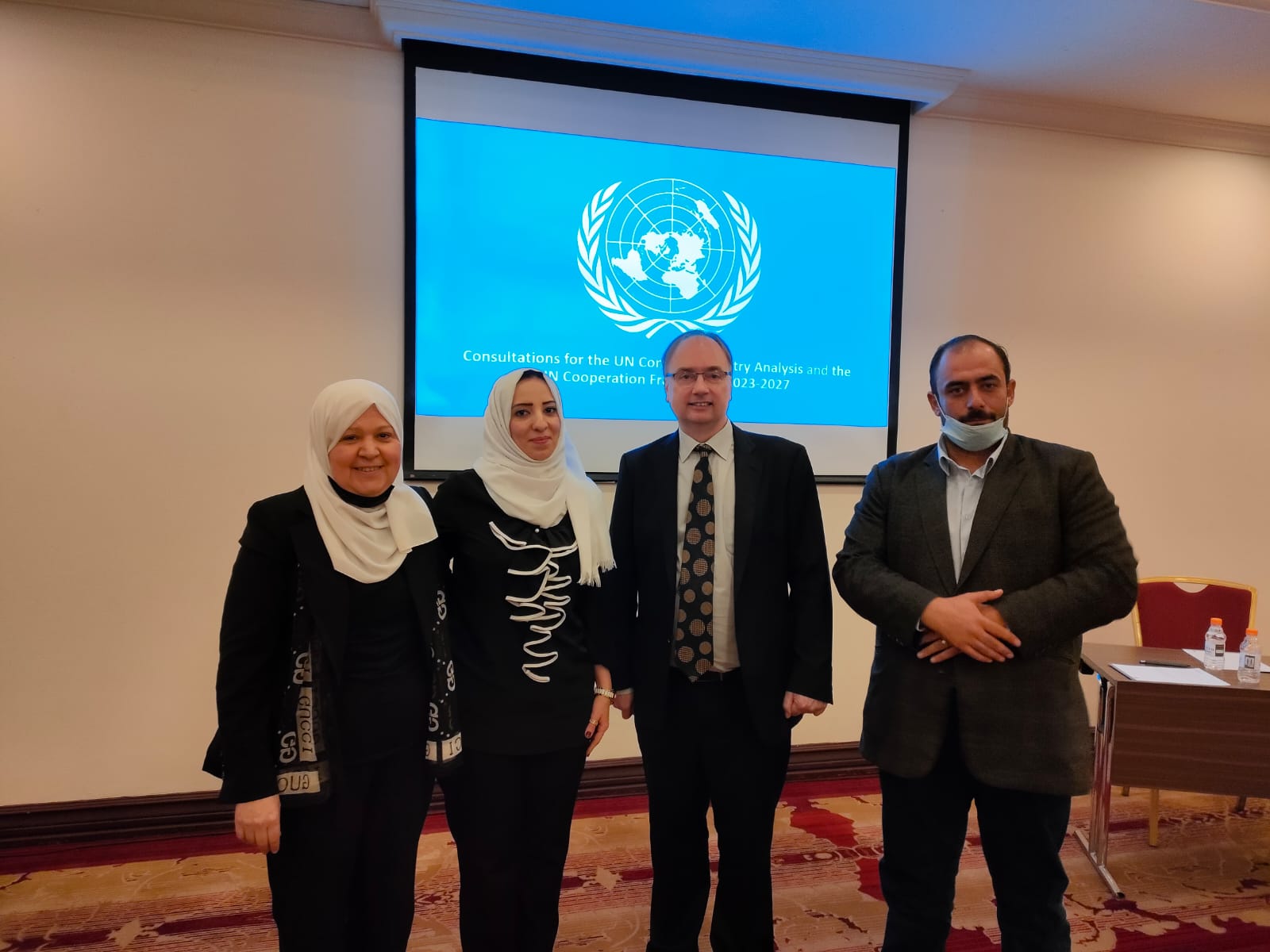 اليرموك تشارك في جلسات الأمم المتحدة حول التحليل القُطري