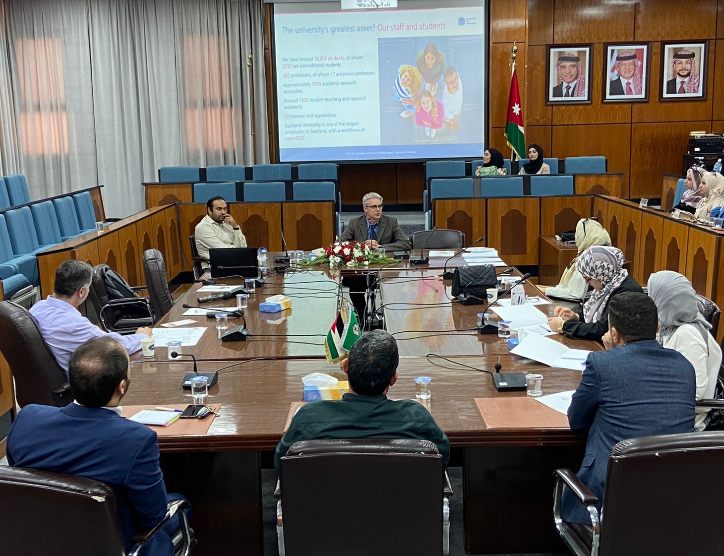 اليرموك تعقد ورشة عمل "تطوير قدرات الابتكار في الجامعات الأردنية وتعليم ريادة الأعمال (2021- 2023)"